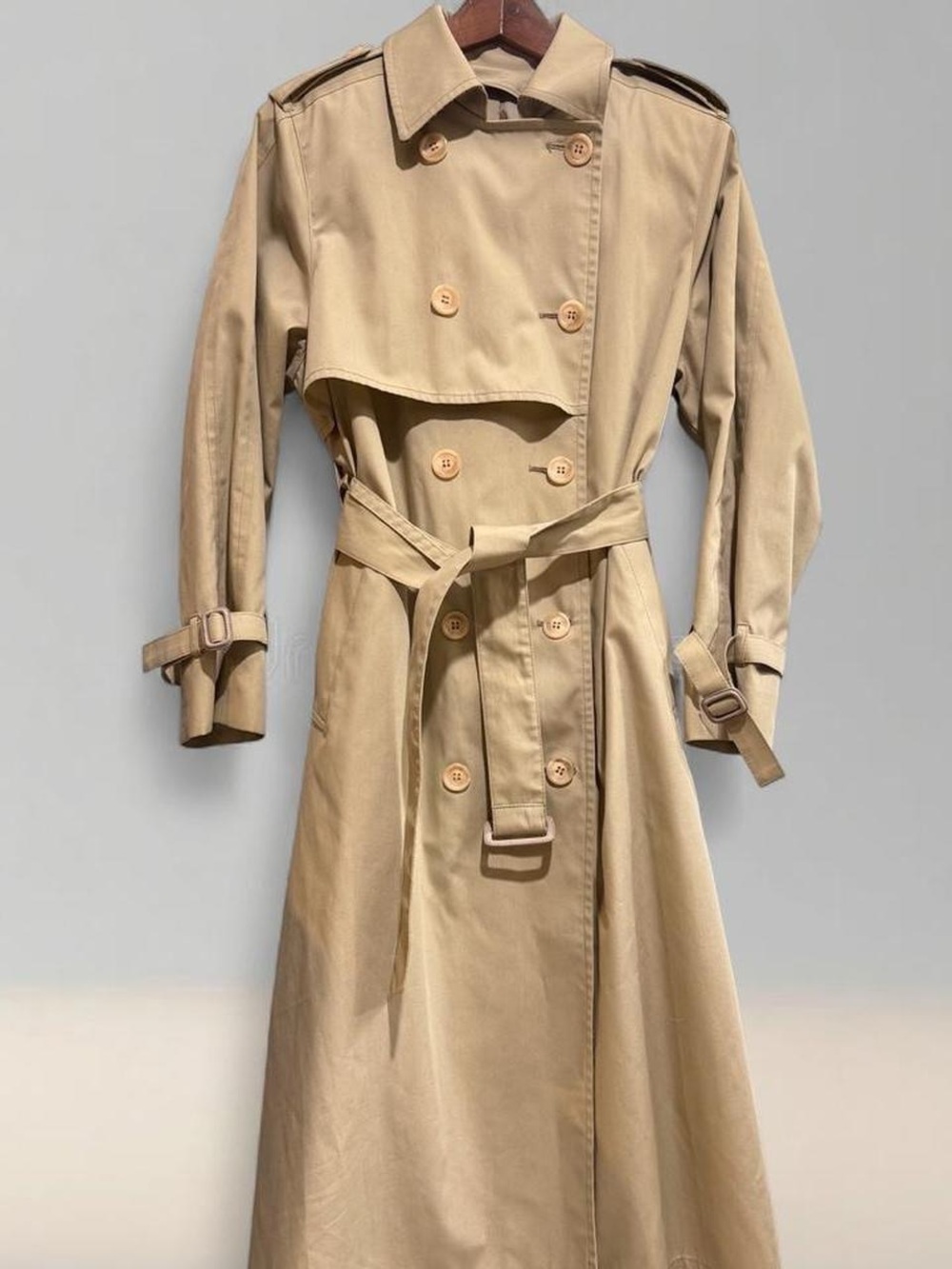 VINTAGE 90s London Fog Classic Beige Trench Coat Lined Size 10P - Women’s Trench